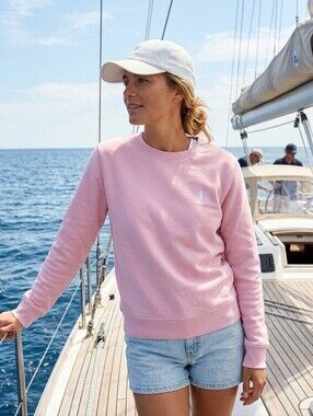 Exclusive French Brand- Pink Crew Neck Sweater